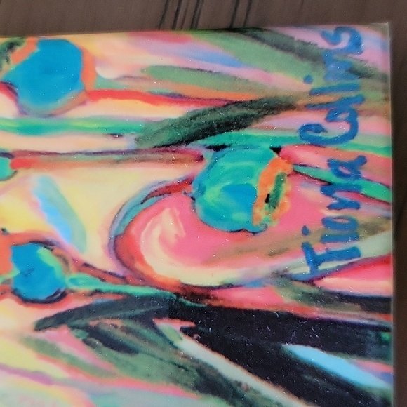 Fiona Collins ceramic trivet - Picture 4 of 4